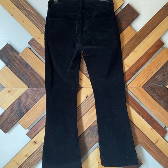 CoH Citizens of Humanity Velvet Drew Crop Flare Jeans size 26 - Picture 2 of 3